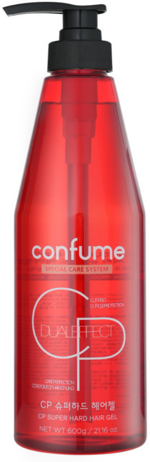 과일나라 컨퓸 CP슈퍼하드 헤어젤 600ml+파우치 3장 증정, 1개, 600ml