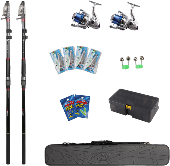 MTF 프리미엄 다용도 만능 9종 원투낚시대세트