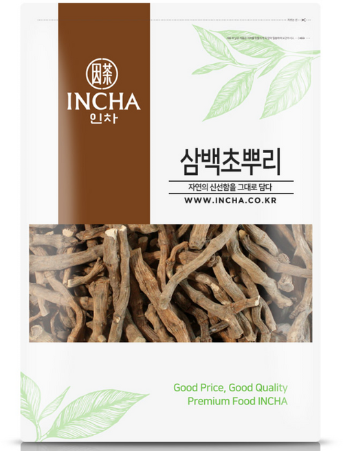 인차 국내산 삼백초 뿌리 말린 삼백초뿌리 차, 1개, 300g