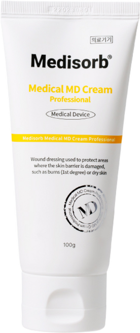 메디솝 메디컬 MD크림 프로페셔널 100g 의료기기 피부장벽, 1개