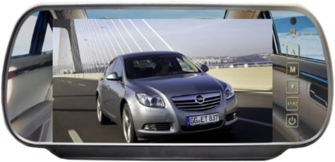 IPS패널 AHD 7인치룸미러모니터 고화질 후방카메라 모니터, IPS패널 AHD 7인치룸미러모니터(단품)