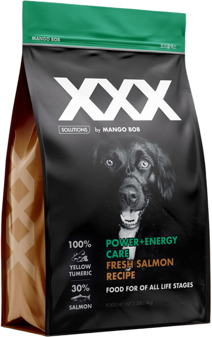 망고밥 전연령용 트리플엑스 강아지 사료, 생선