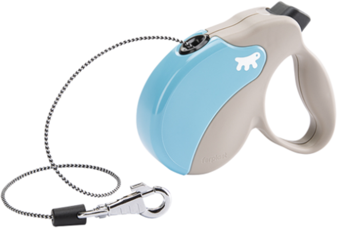 퍼프라스트아미고코드형자동줄 미니(MINI), BLUE/WHITE, 1개