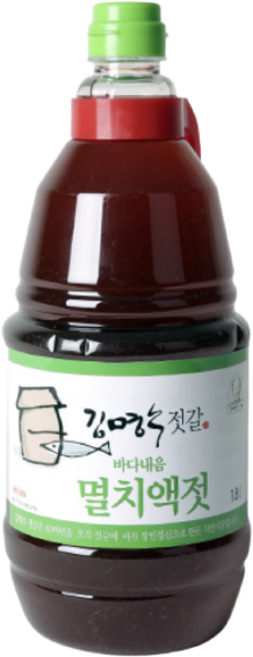김명수젓갈 바다내음 멸치액젓, 1개, 1.8L