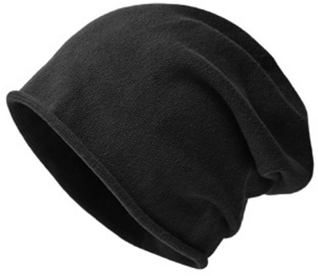 [그립] 심플 니트 모던 롱 두건 비니 모자