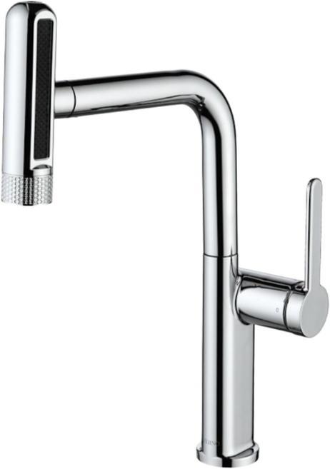 폭포형 멀티 주방 수전 EK-6001 크롬 에떼르노수전 6WAY, 1개