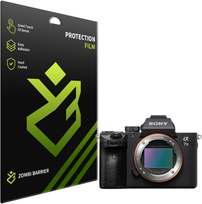 소니 A7M3 퓨어 저반사 지문방지 액정 보호필름 2매, 2개, 단품