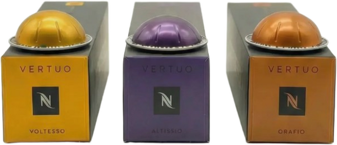 버츄오 에스프레소 맛보기 세트 (볼테소 알티시오 오라피오), 3세트, 10개입, 40ml