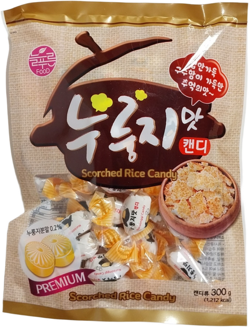 늘푸른식품 누룽지맛캔디 300g (무료배송), 3개