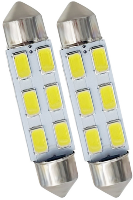 화물차 대형트럭 24V 42mm 6LED 국산 5630CHIP (2개1세트), 41mm, 1세트