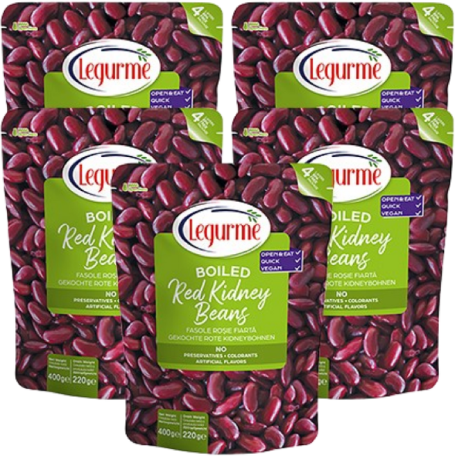 이푸른 레드키드니빈 삶은 붉은강낭콩 400g x 4봉, 5개