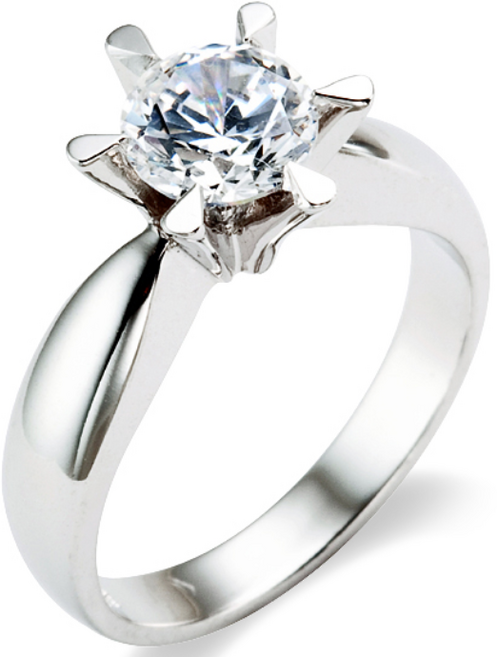 1캐럿 D칼라 랩 다이아몬드 반지 CD-004 결혼 예물 프로포즈