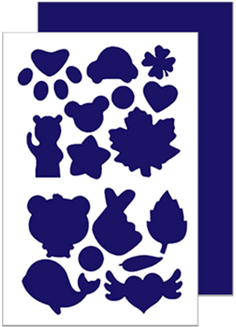 아띠꼴로 1+1 1세트 침낭 텐트 패딩 보수 스티커 수선패치 테이프, 네이비(디자인+무지), 1개