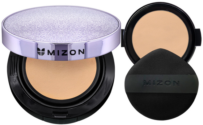 미즈온 콜라겐 에센스 메쉬 쿠션 본품 15g + 리필 15g 세트, 21호, 1개