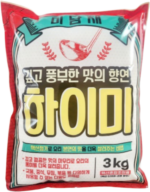 미담채 하이미3kg 4개 1박스 조미료 미원, 3kg