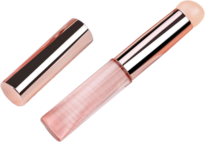 네일 그라데이션 실리콘 브러쉬 말캉 립브러쉬 휴대용 블렌딩 브러쉬, 1개, 03 누디