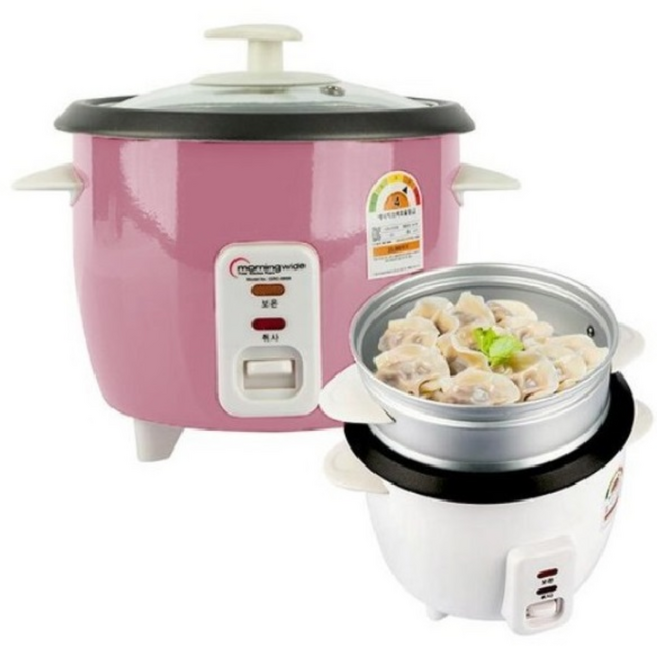 대웅 모닝컴 전기보온밥솥 3인용, DRC-0622핑크