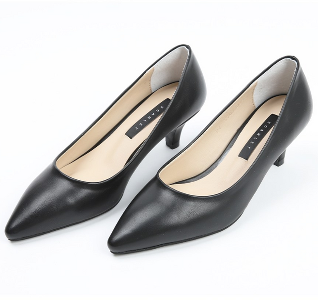 슈스프레소 국내생산 수제화 스틸레토 펌프스 힐 5cm