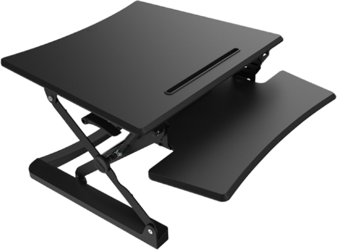 강원전자 넷메이트 NMA-LT101S 스탠딩 데스크(680x590x150~500mm/블랙), 상세페이지 참조