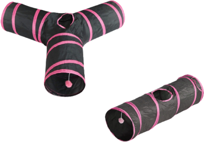 고양이터널 2pcs, 2개, 블랙핑크