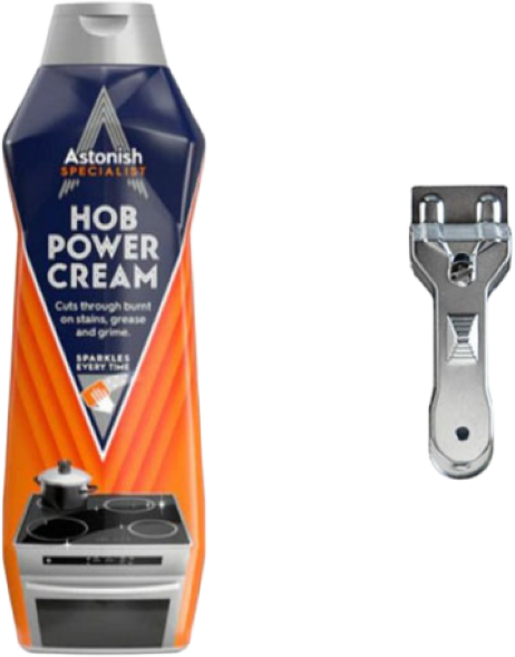 아스토니쉬 500ml+스크래퍼 인덕션클리너 전기렌지세제, 1세트, 500ml