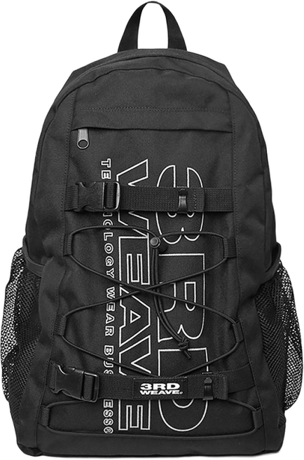 써드위브 3M 스카치라이트 백팩 블랙