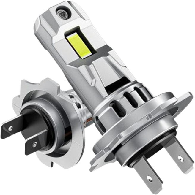 [내일도착상품] H7 합법인증 12v LED 전조등 자동차 전구 라이트 램프 LUNA, 2개