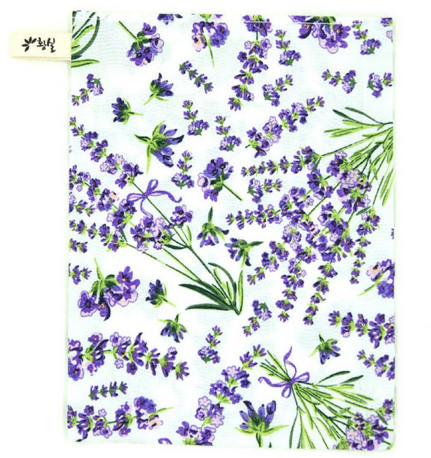 황실타올 인견때밀이 라벤더 5P 10P, 1개입, 10개