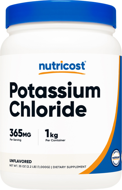 뉴트리코스트 포타슘 클로라이드 365MG 1kg 무맛 1병, 1개