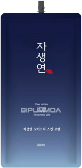 댕기머리 자생연 모이스처 스킨 포맨 900ml 리필 토너, 1개