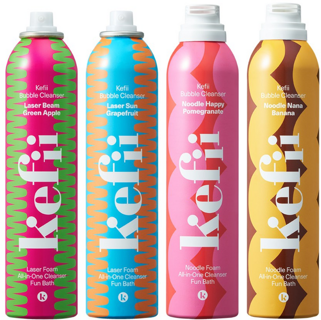 케피 유아 버블클렌저 4종 세트, 4개, 300ml
