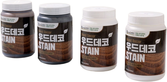 한스 우드데코 수성 스테인 250ml, 호두나무, 1개