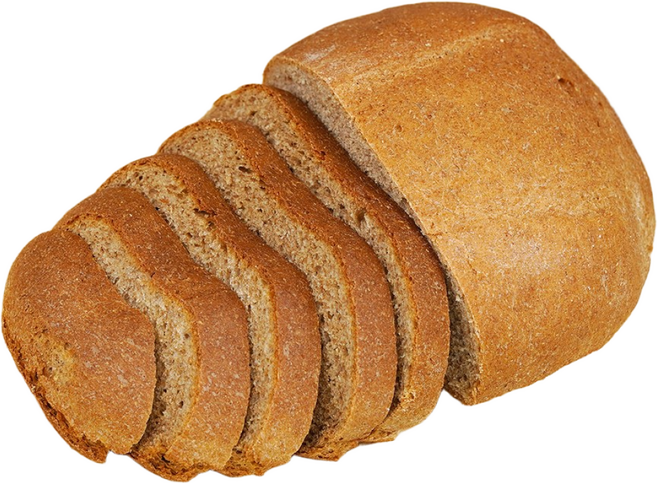 식이섬유 높은 천연발효종 저당 100% 통밀빵+통밀식빵 컷팅발송, 1개, 1.06kg