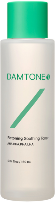 담톤 속건조 수부지 약산성 수분 토너 AHA BHA PHA 각질 피지 감소 기능성 토너, 1개, 150ml