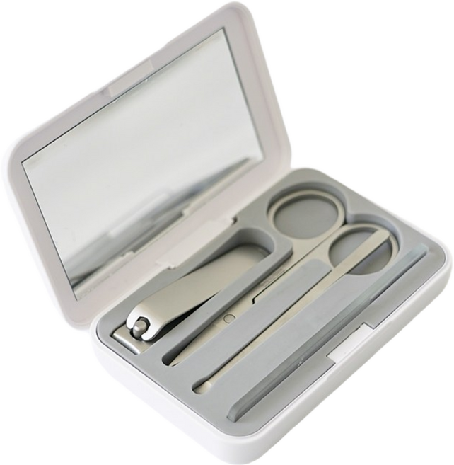 백화상점 손톱깎이 세트 4종, 혼합색상, 2세트