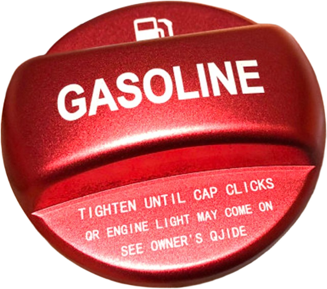 제네시스DH G70 G90 EQ900 혼유방지 주유구캡 주유구커버 몰딩 브이가드(VGARD), EQ900(2015~2018), 가솔린(레드), 1개