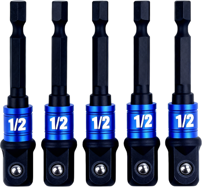 공구PXJ 5PCS 1/2 복스 아답터, 5개