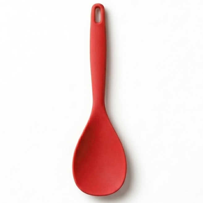 루리코리아 국산 실리콘 밥주걱, 레드, 1개