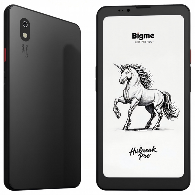 BIGME Hibreak Pro 6.13인치 전자책 리더기 300PPI 전자 잉크 디스플레이 E INK 스마트 전자책, 1개, Black, HiBreak Pro BW