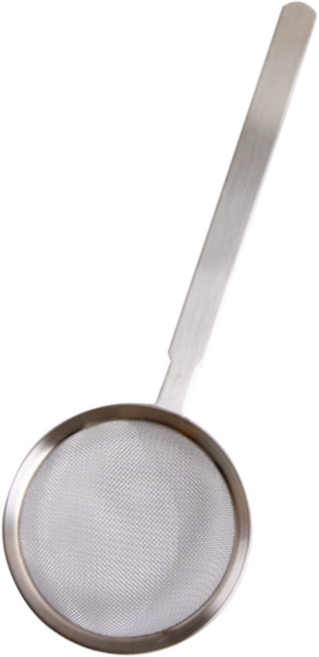 홈앤스토리 국내산 스텐룩 올스텐 304 조리도구, 실버, 1개, 거품건지기