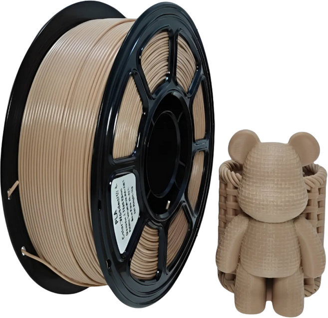 올리민 PLA 필라멘트 3D프린터 FILAMENT 1kg 1.75mm, 우드