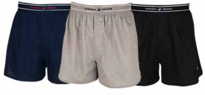 폴로 숨쉬는 아웃밴드 남성 트렁크 사각팬티 3매세트