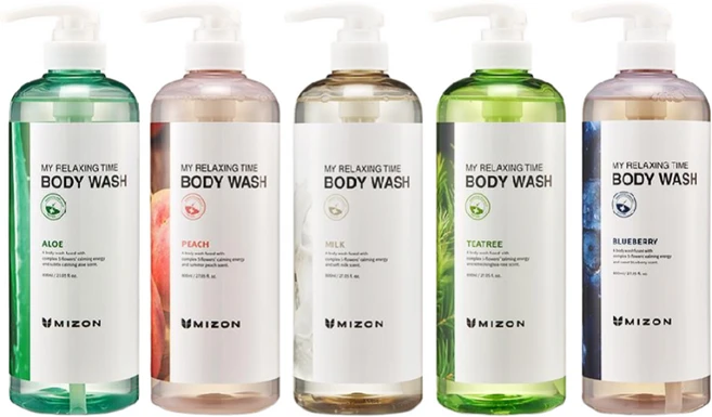 미즈온 마이 릴랙싱 타임 바디워시 800ml 5종, 피치, 1개 - 쿠팡