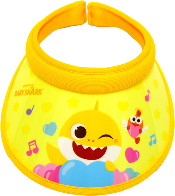 아기상어 하트 썬캡