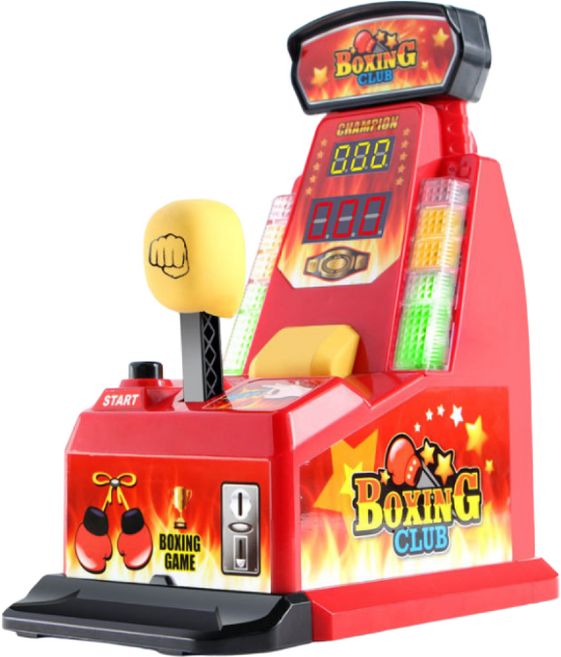 삼진 펀치킹 미니오락실 핑거게임 미니게임 카드 TV광고 미니게임기, 1개