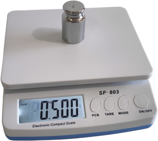 5kg 전자저울 체중계 체지방 공업용 계수저울 정밀 전자저울 상업용 고정밀 가정용 주방 소형 저 전자저울, 흰색, 1개, 0.1g, 30kg-SF803