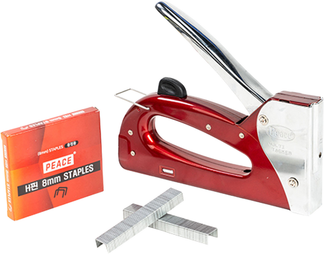 피스 건타카 + 8mm 스테플 1000p, 1세트