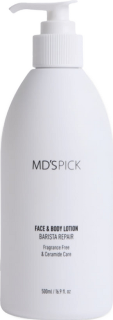 엠디스픽 무향 바리스타 리페어 페이스 & 바디로션, 500ml, 2개