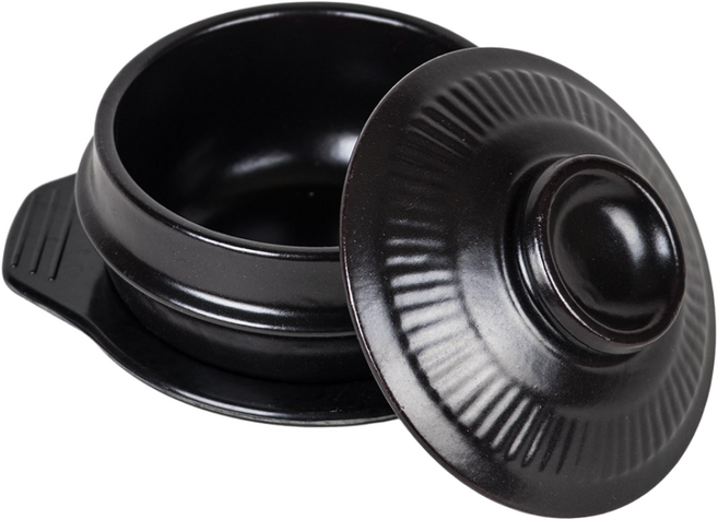 금광도기 바이오 찌개솥 뚝배기 계란찜 삼계탕 설렁탕, 찌개솥 1호 세트(찌개솥+뚜껑+받침), 1세트