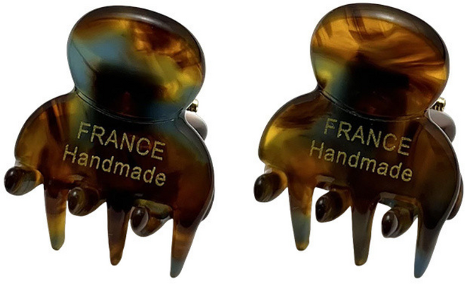 2개 세트 미니 귀여운 그립 클립 작은 앞머리 클립 프렌치 이마 헤어핀 잡기 옆면 장식 클립 인스타그램 블로거 동일 모델 France Handmade